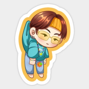 chibi yoongi Sticker